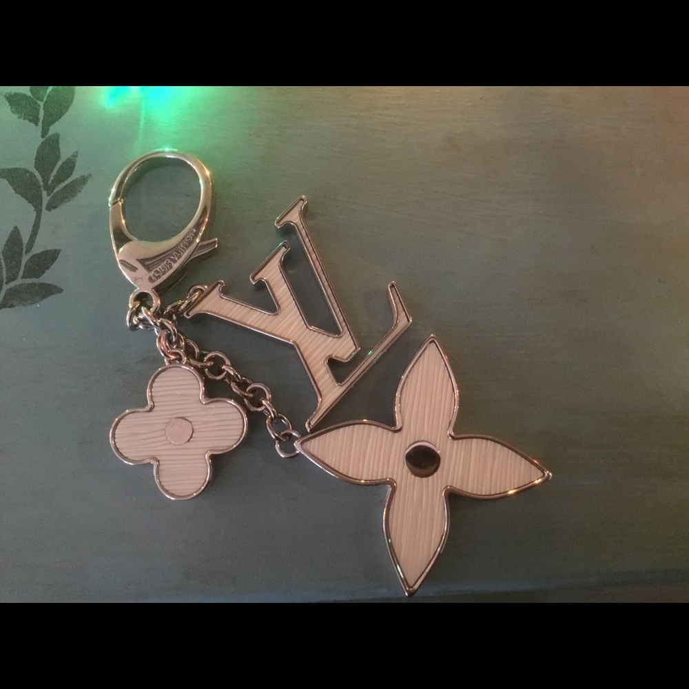 Authentic Louis Vuitton Fleur D’Epi Bag Charm